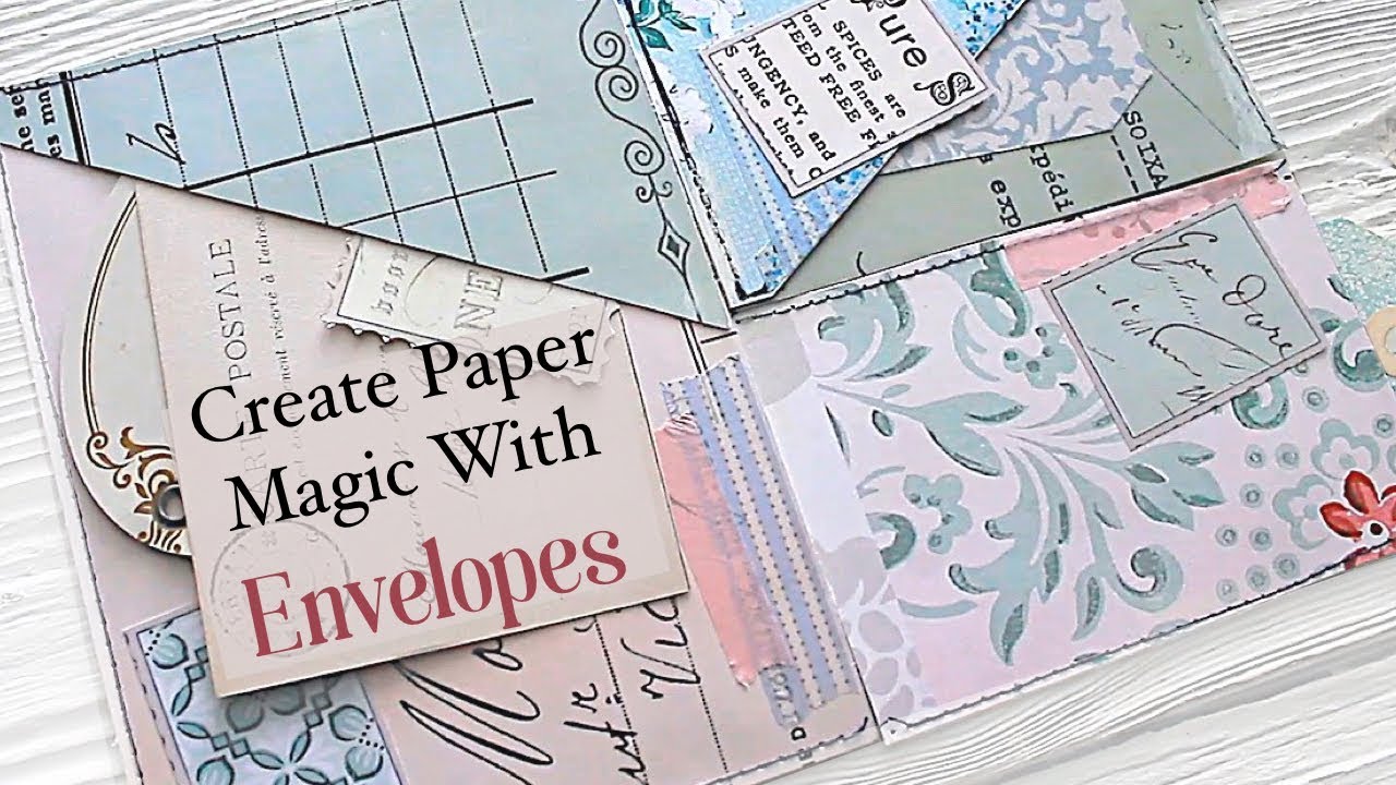 Easy Paper Magic With Envelopes To Create Pockets