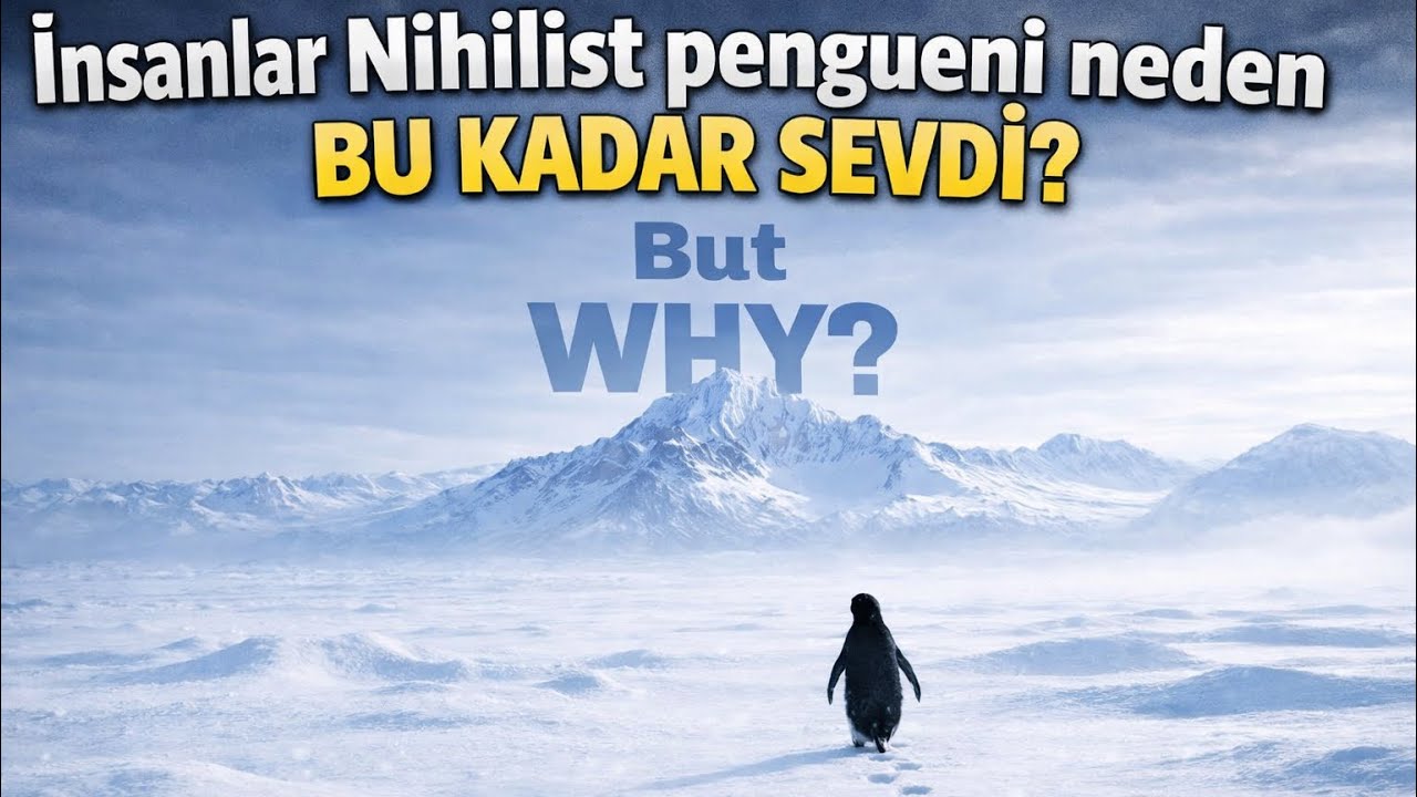 Nihilist Penguen Neden Bu Kadar Sevildi? #penguen #nihilism #özgün #otantik #psikoloji 