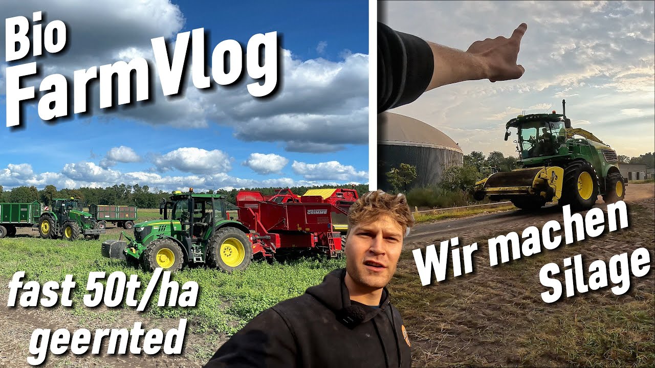 😍Ein Bomben 🥔Ertrag - Probleme beim Gras silieren 🌧️ / Vlog 47