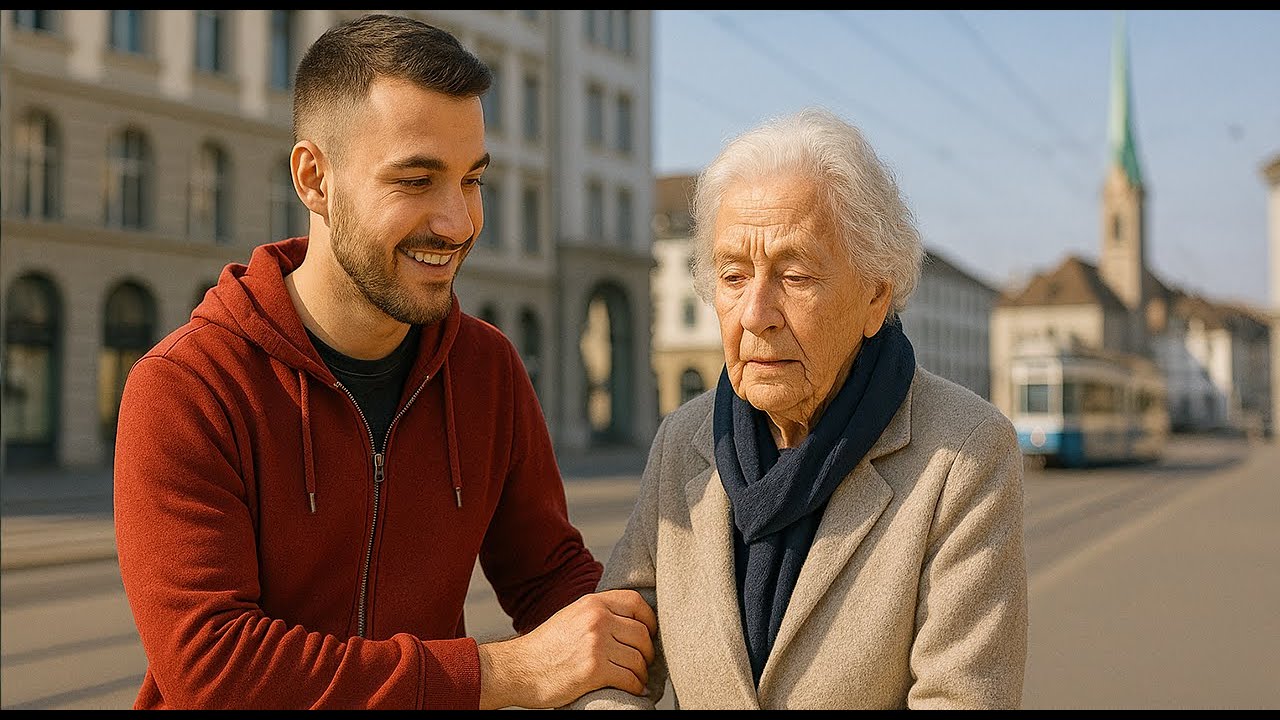 Shqiptari ndihmoi një plakë në Zvicër… pa e ditur se ajo po e testonte!