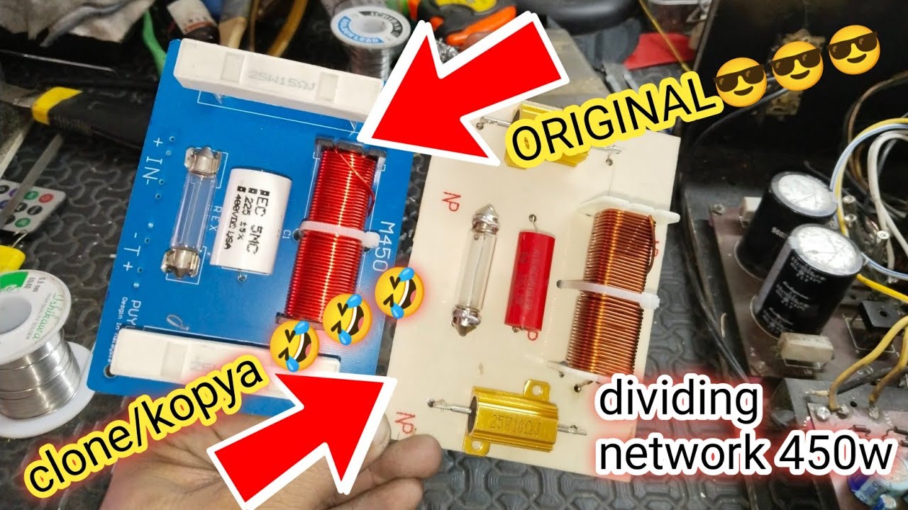 testing CLONE DIVIDING NETWORK 450w /kopyang kopya,crossover