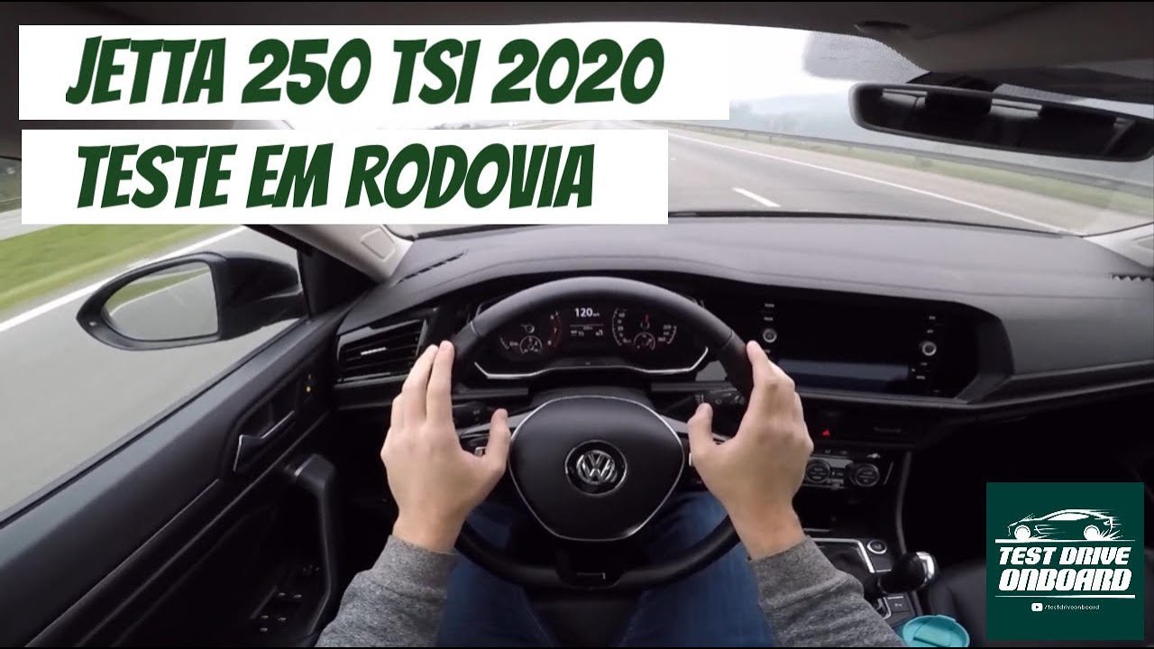 VW JETTA 250 TSI 2020 | TESTE EM RODOVIA | TEST DRIVE ONBOARD
