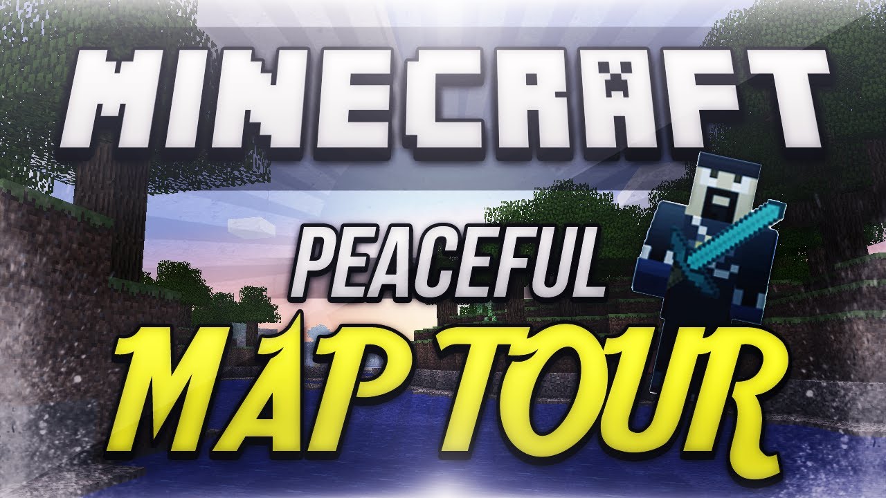 Minecraft: AntVenom's Peaceful Map Tour (PART 1)