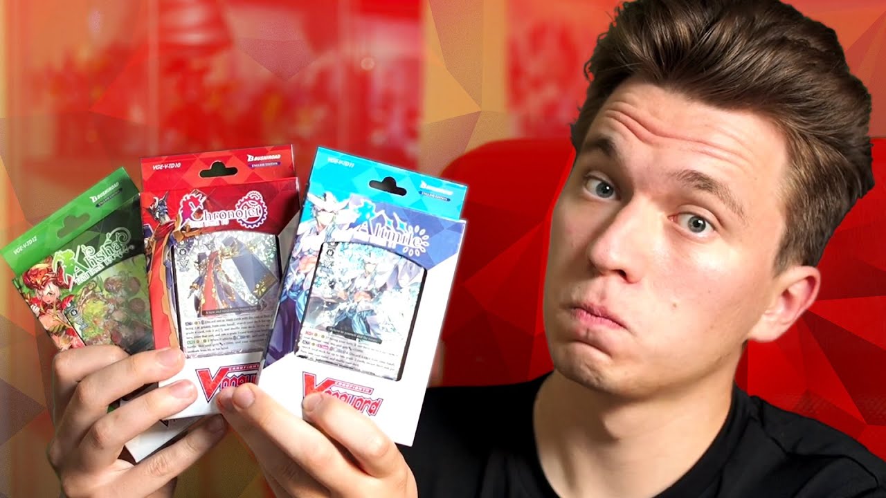 Best Starting Products! Chronojet, Altmile & Ahsha Trial Deck Opening || Cardfight!! Vanguard
