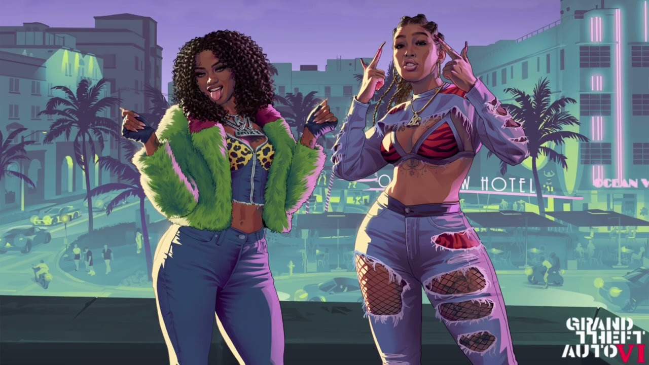 GTA: VI&reg;️| Official Char. Artwork 5 | Real Dimez/Roxy and Bae-Luxe | &lsquo;305, Makes Some Good Times!&rsquo;