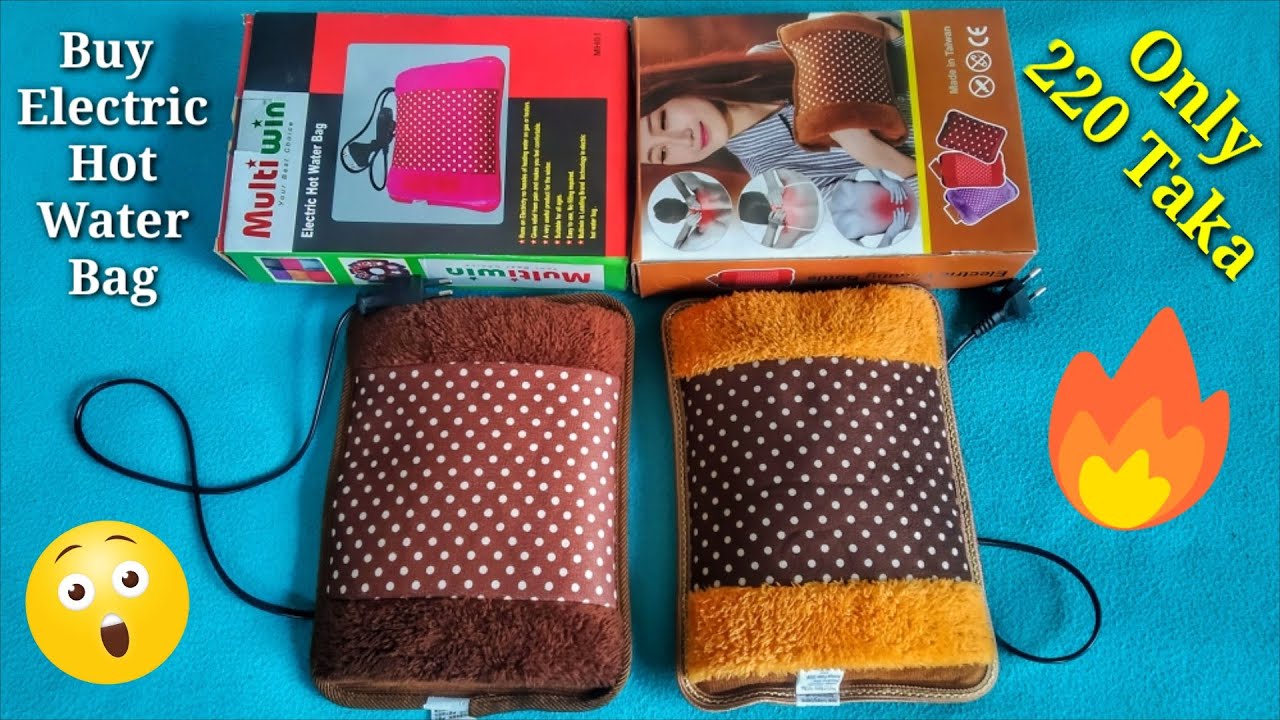 🔥China Electric Hot Water Bag Unboxing & Review 2020 || Pain Killer Warm Bag | Buy Daraz