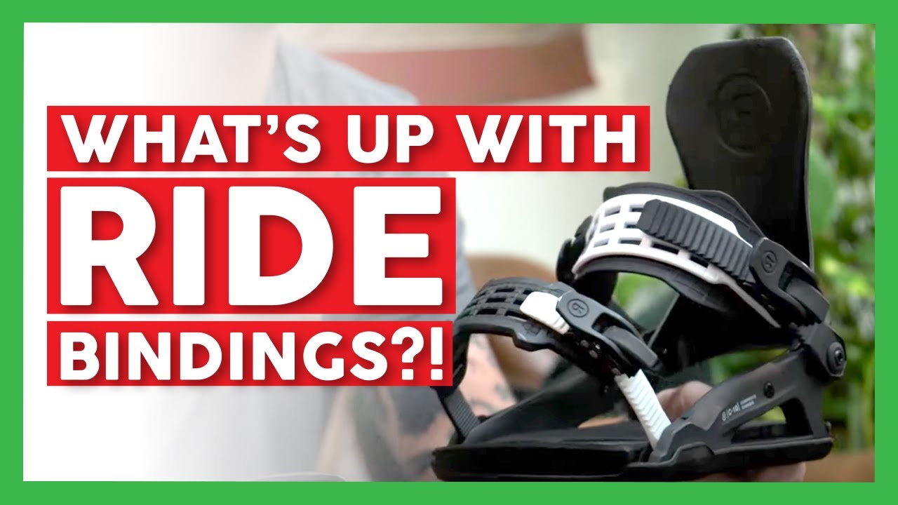 2021 RIDE SNOWBOARD BINDINGS EXPLAINED!!!