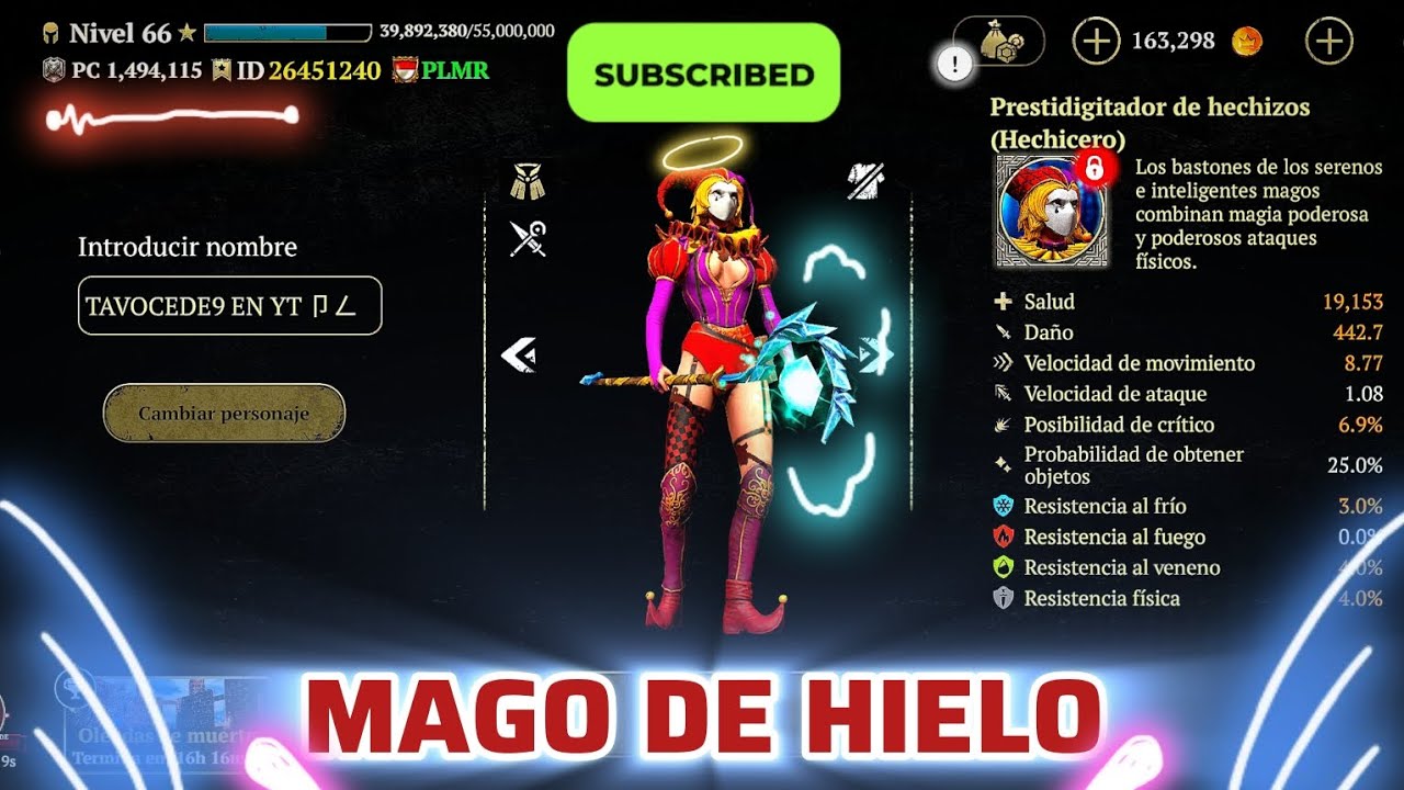 MAGO DE HIELO EN EVIL LANDS 2025 #3 como se farmea
