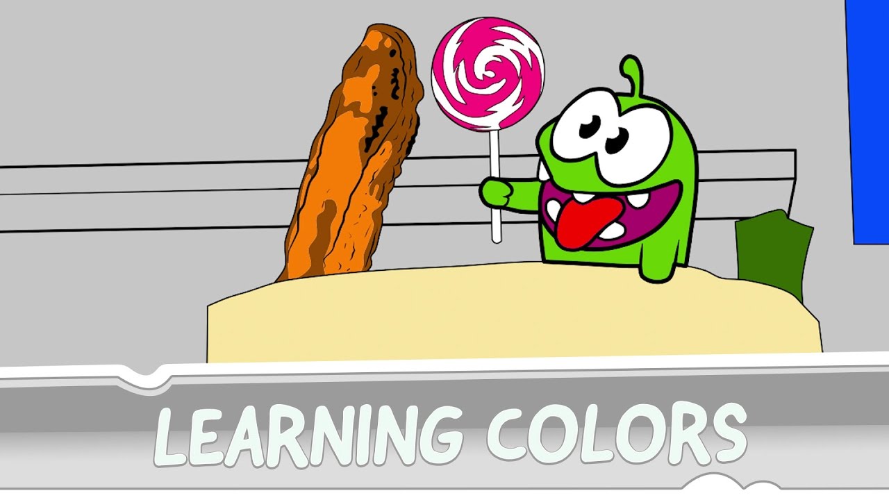 Learning Colors with Om Nom - The Chase