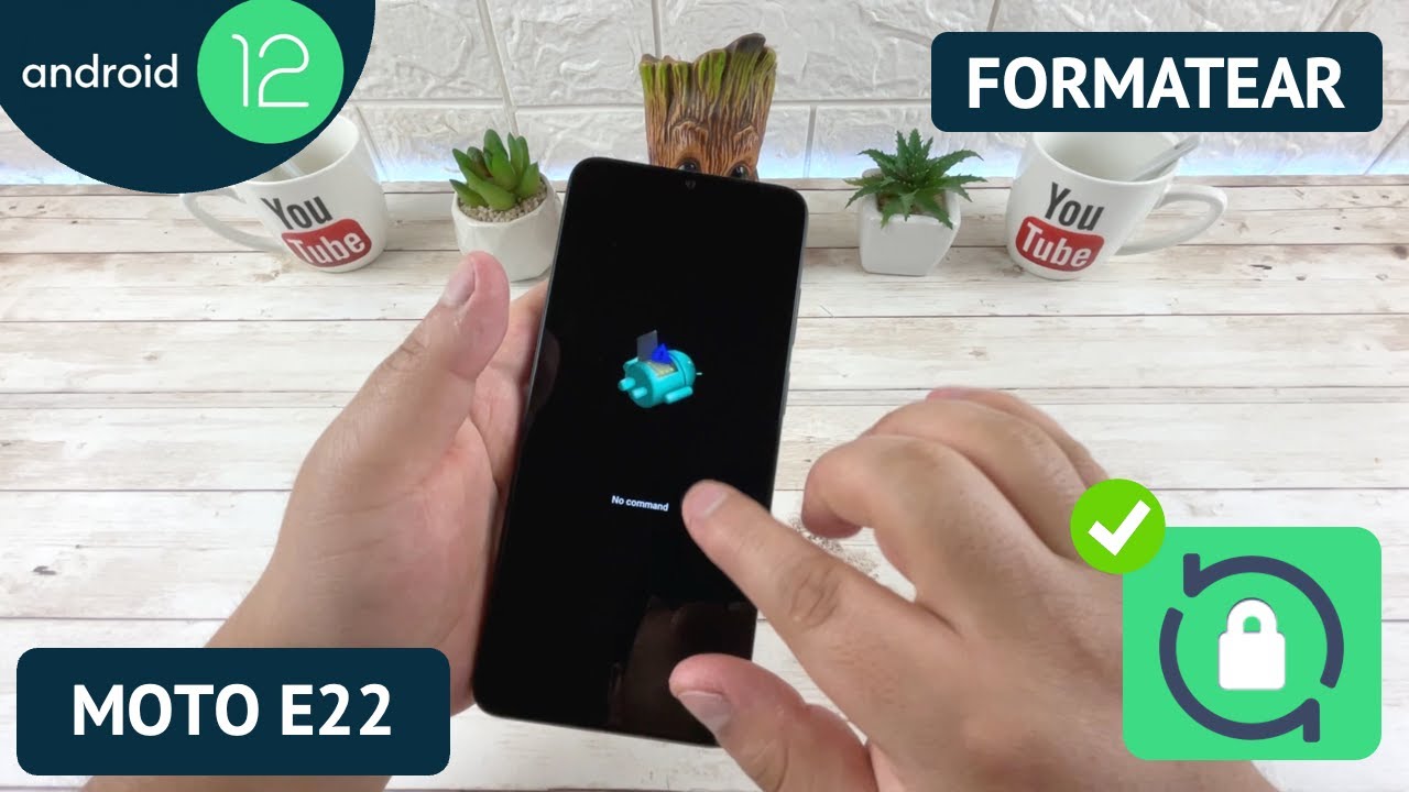 Formatear Motorola Moto E22 | Android 12