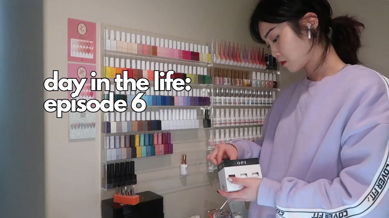 Day in the Life Ep 6 | Unboxing NEW Nail Goodies, Organizing