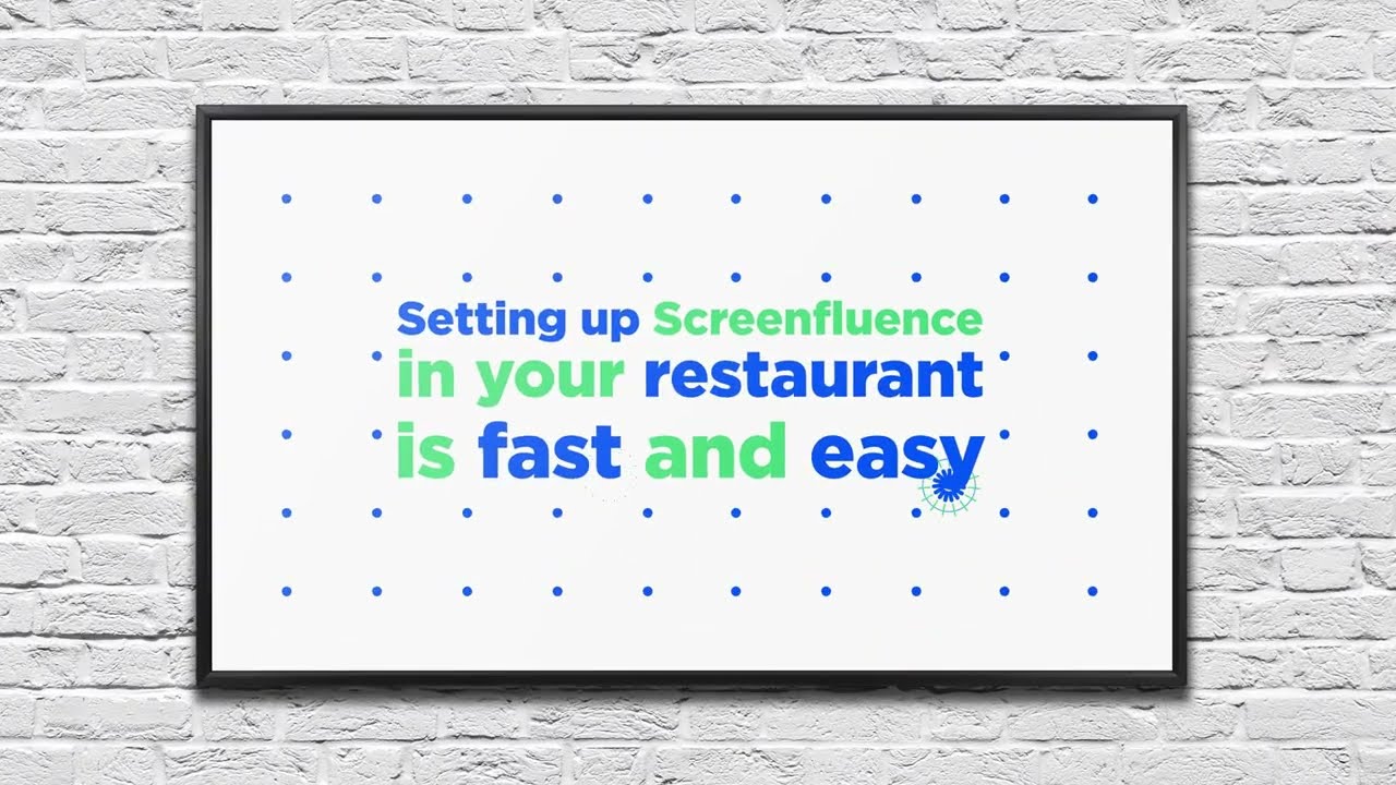 Digital menu boards for restaurants by Screenfluence - Digital signage for everyone