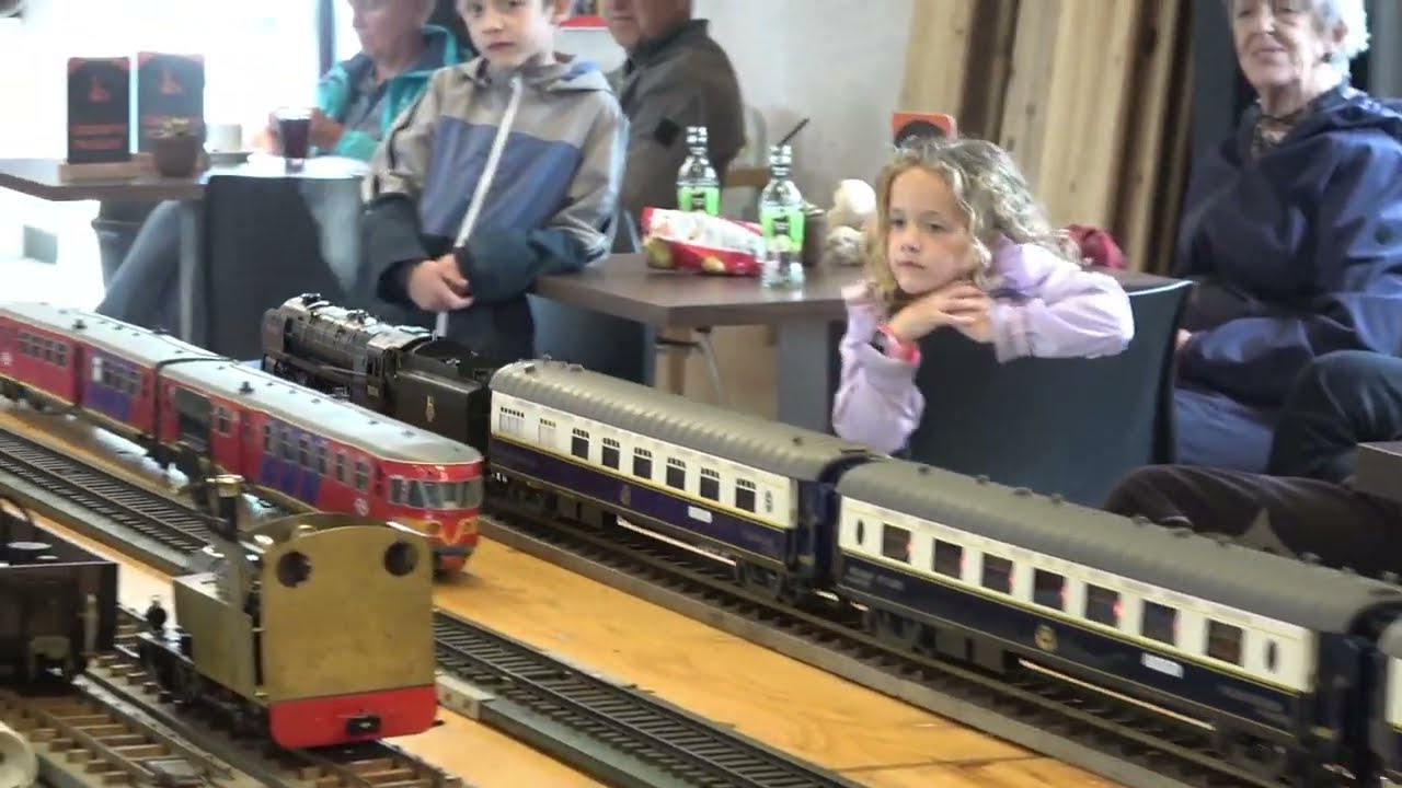 Modelstoom spoor 1 Model steam trains at the steamengine museum Medemblik june 2024