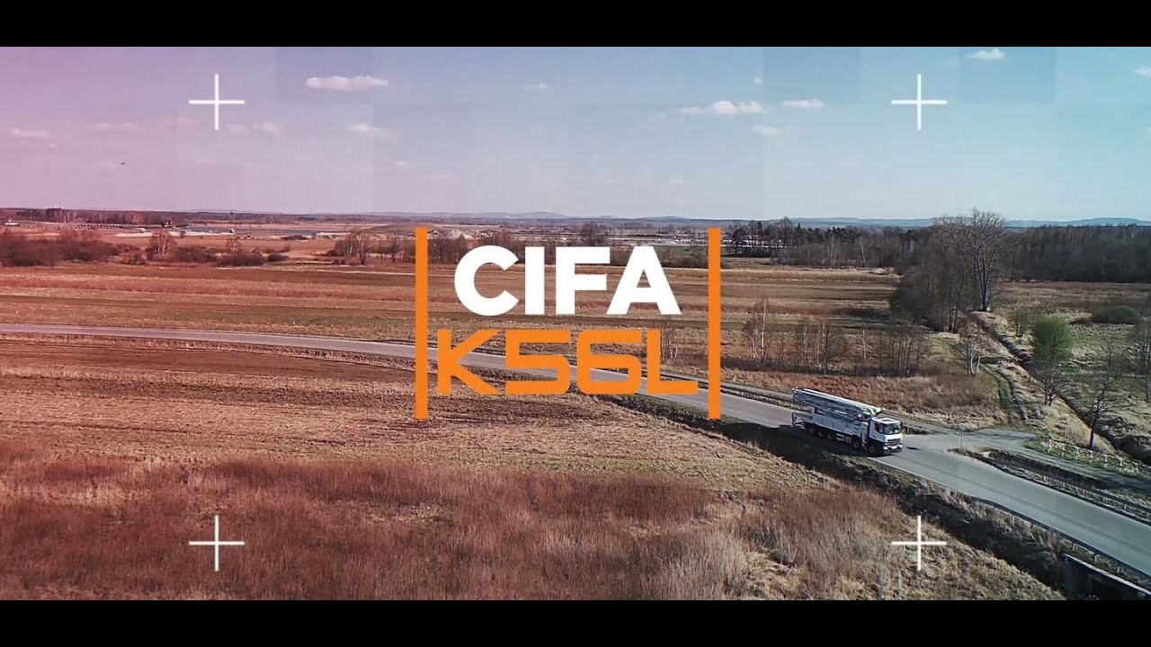 K56L | La nuova pompa per calcestruzzo | CIFA