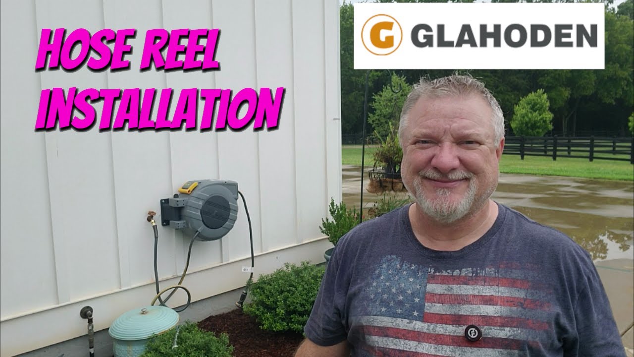 Glahoden Retractable Hose Reel Installation