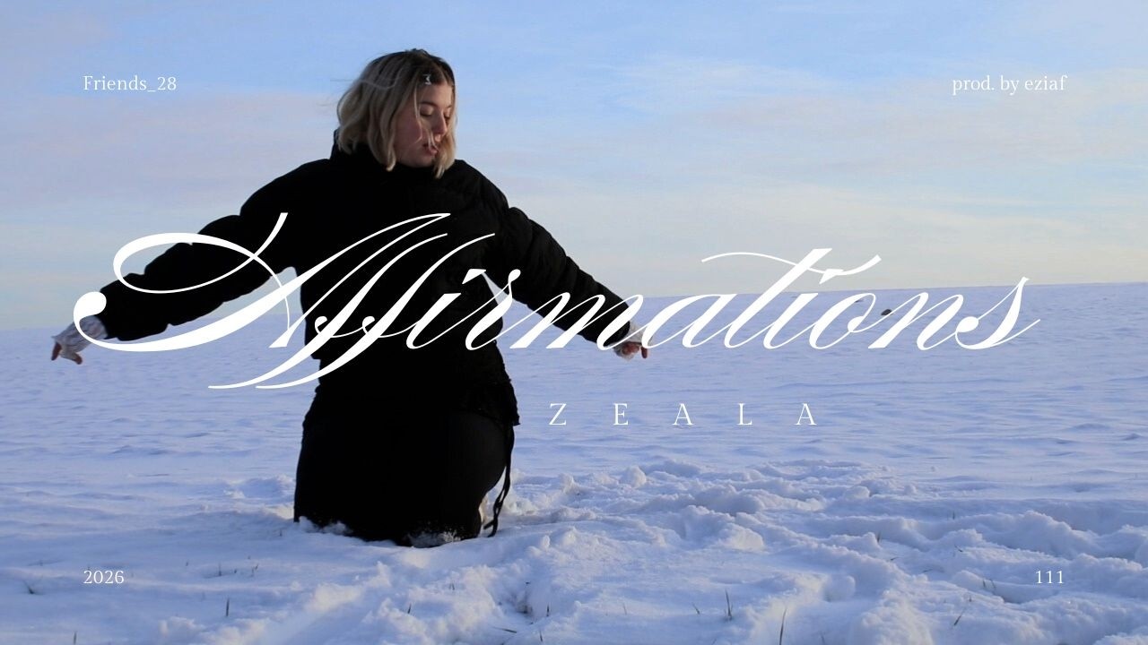 ZEALA - AFFIRMATIONS (official music video, prod. by eziaf)