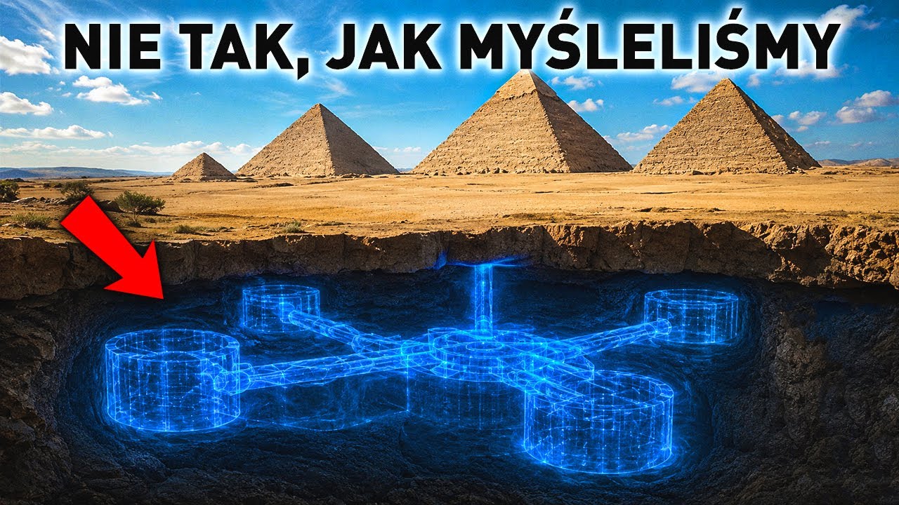 NOWE Skanowanie ujawnia, jak naprawdę wygląda podziemne miasto pod piramidami