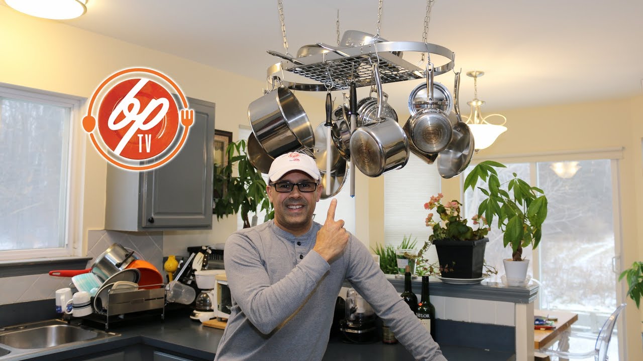 Idea Para Ahorrar Espacio En El Gavinete De Cocina - Estante Colgante Para Utensilios
