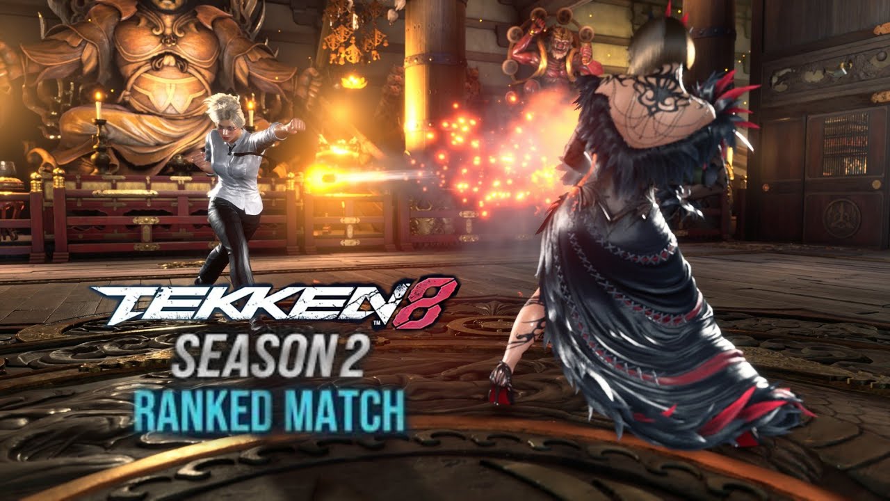 Tekken 8 S2: Ranked 8 - I'm not used to seeing Anna having long combos (Lidia, Anna, Reina)