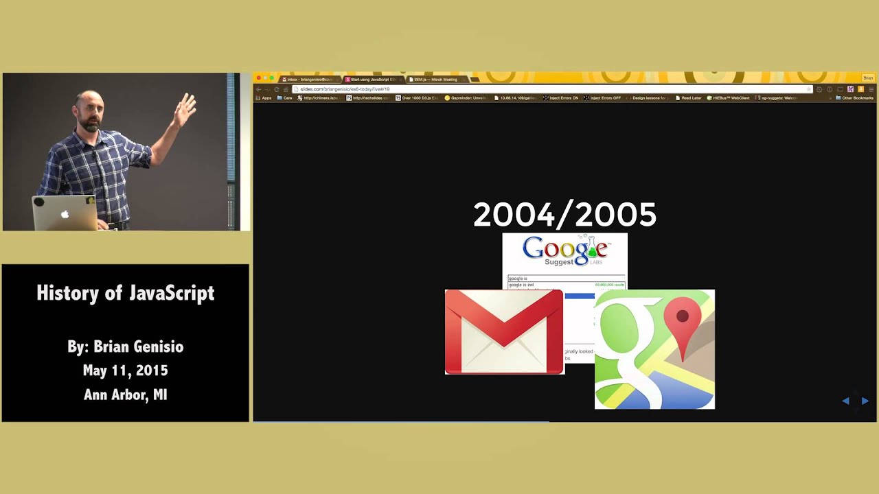 LT - The History of JavaScript By Brian Genisio