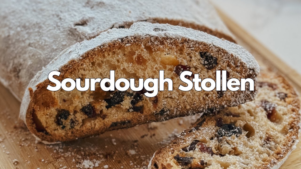 How to bake Sourdough Stollen
