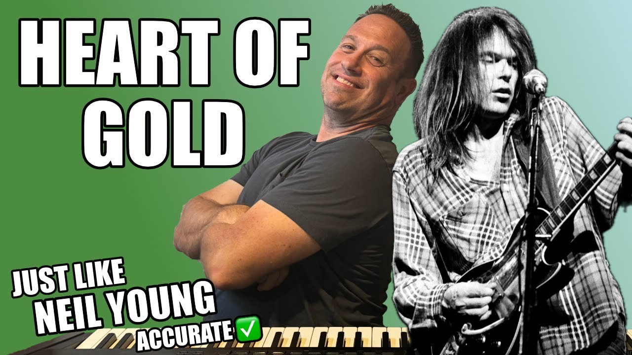 Learn To Play Piano | Heart Of Gold - Neil Young | Accurate Lesson | Easy Tutorial