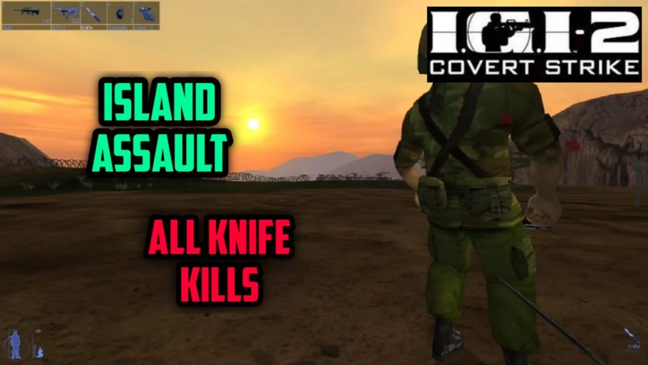 IGI 2 Mission 14 | Killed All 37 Enemies Using Knife Only