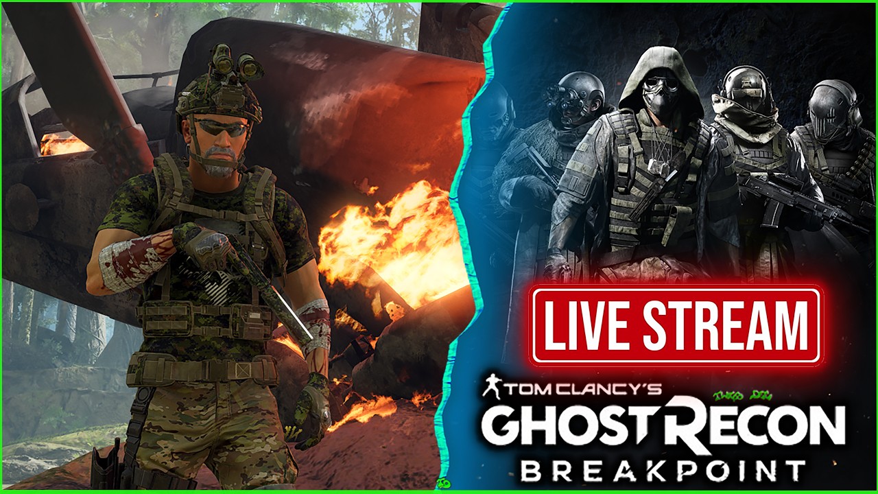🔴 New Character, Conquest is coming first! Ghost Recon Breakpoint