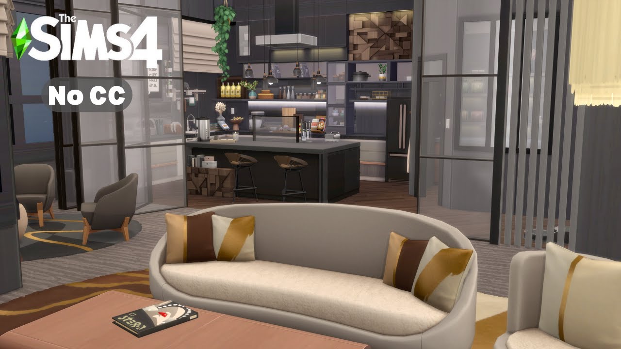 Sims4 | Stop Motion | Fancy Apartment | No CC | シムズ4建築
