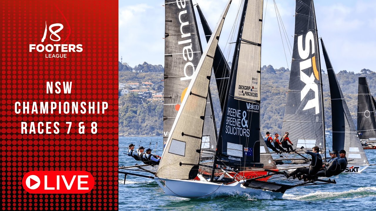 18ft SKIFFS - NSW Championship Races 7 & 8