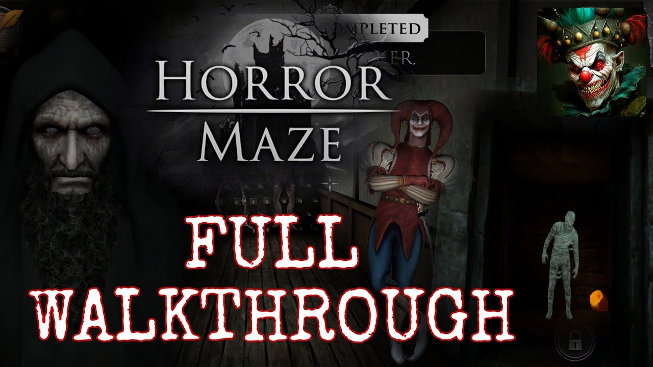 Horror Maze Scary Games FULL Gameplay