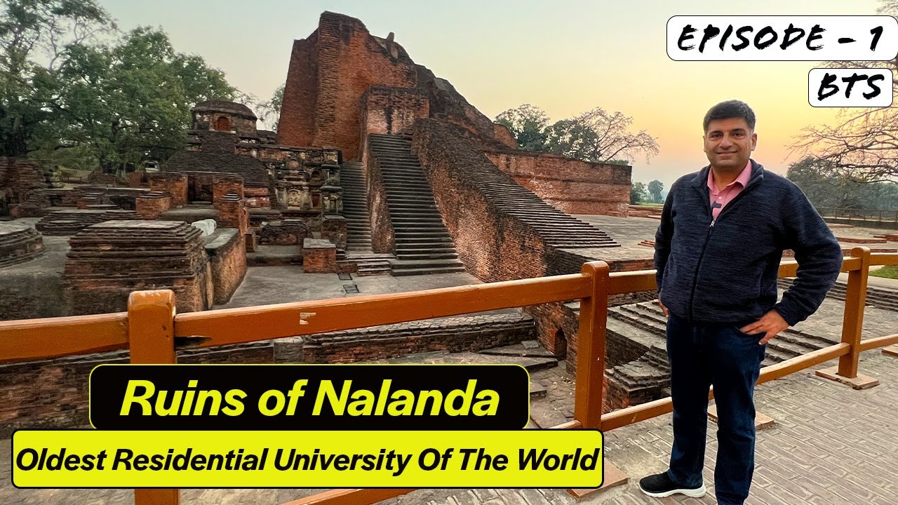 BTS Ep - 1 Delhi to Patna to Rajgir | Nalanda University story ,Famous Silao ka khaja |  Bihar Tour