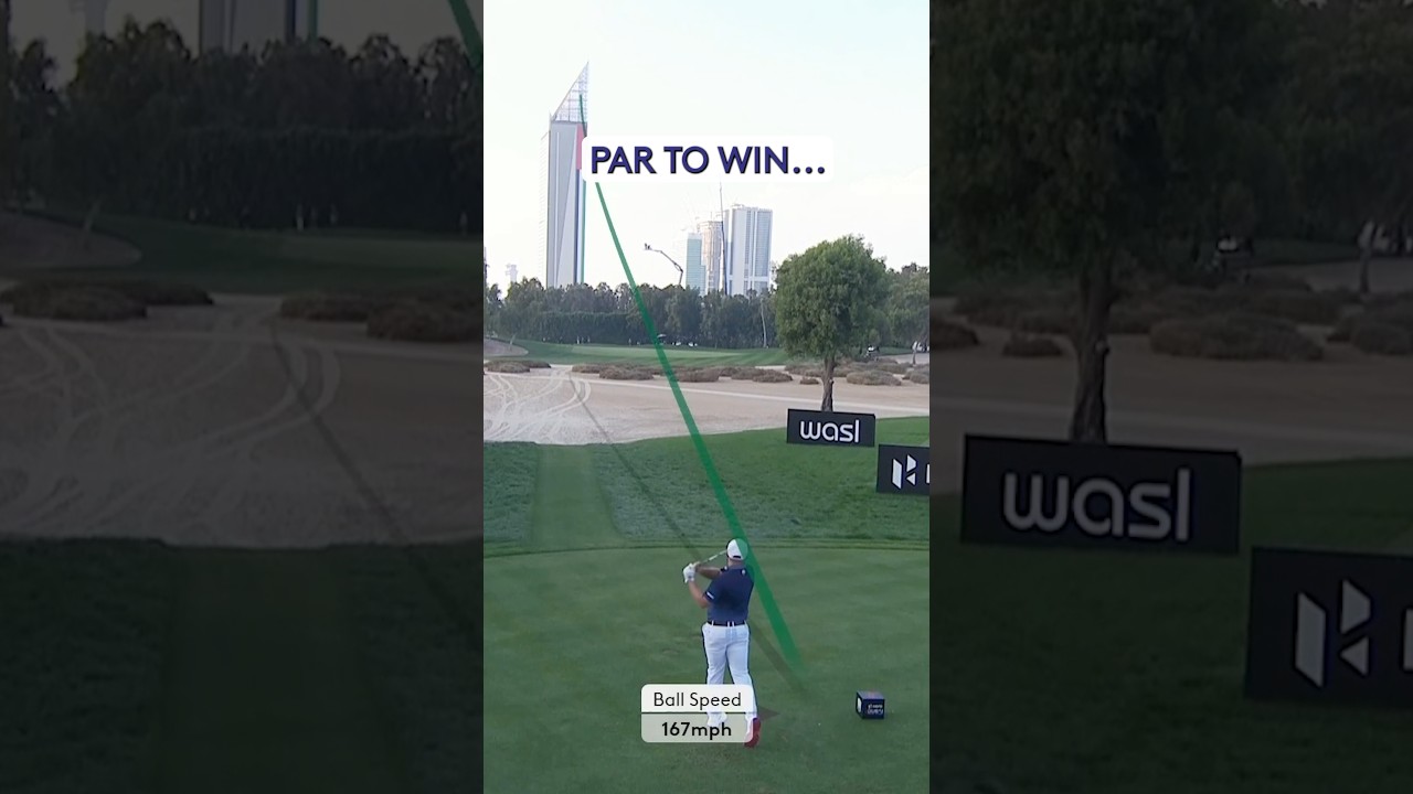 Tyrrell Hatton&rsquo;s DRAMATIC final hole 👀