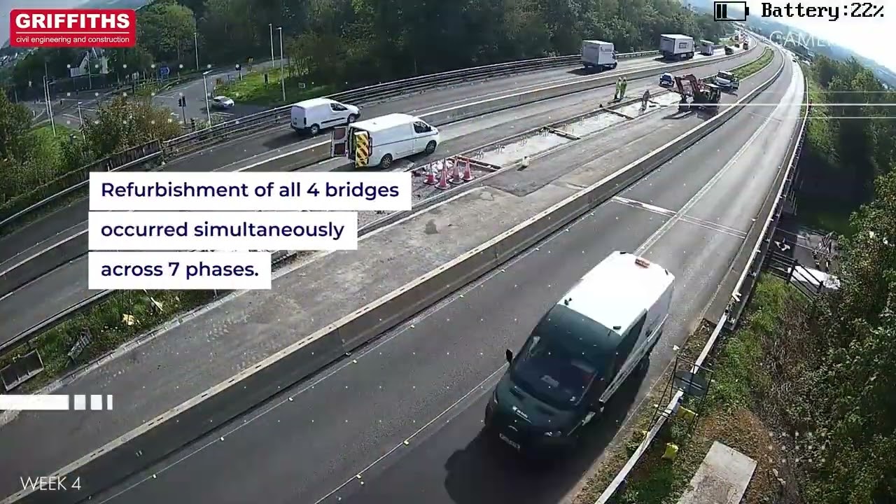 M4 J47 J49 Bridge Deck Refurbishments