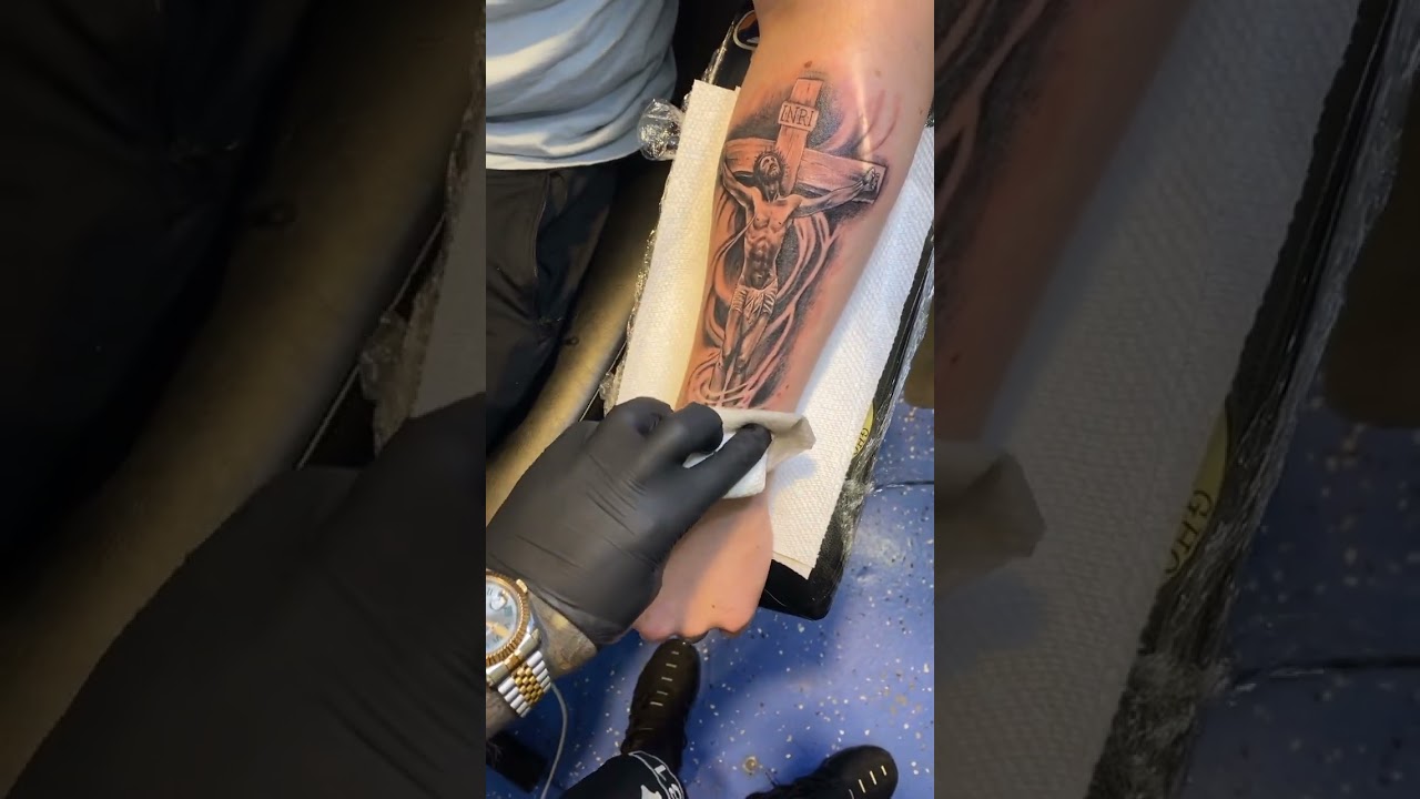 #fyp #tattooartist #jesustattoo