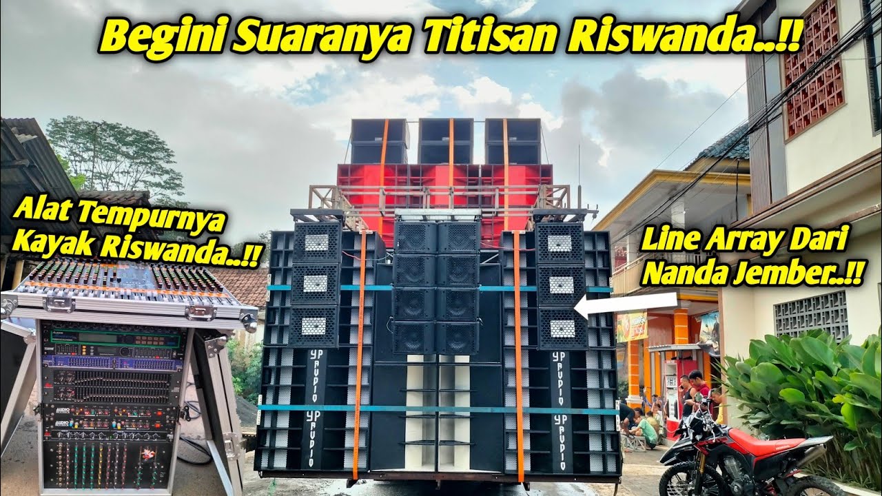Jelmaan Riswanda Ampuh 🔥 YP Audio Pakai Box Radiator x Turbo Line Array Dari Nanda Jember..!!