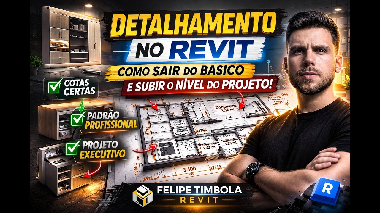 Detalhamento no Revit: como sair do básico e deixar seus projetos profissionais
