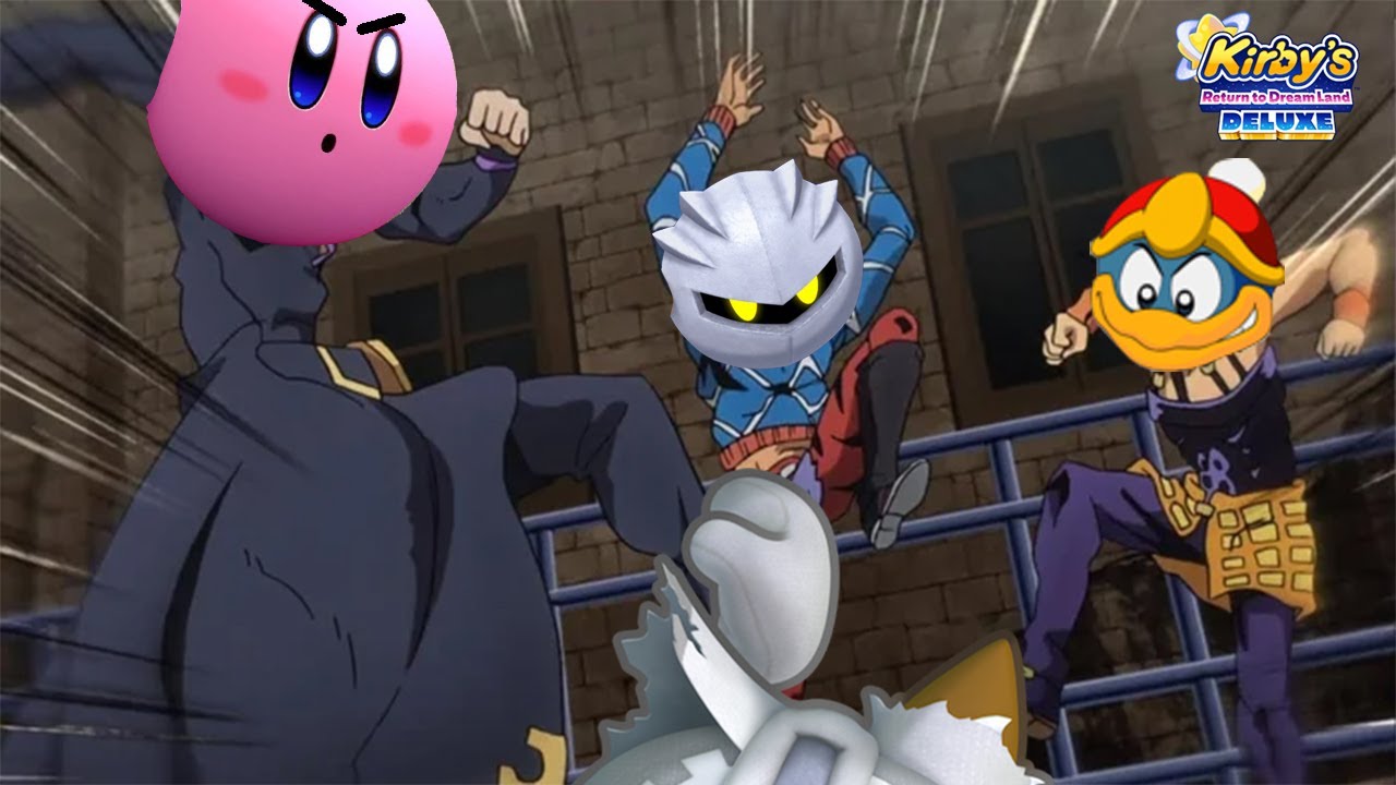 Three Idiots destroy The ARENA... and Magolor (Kirby's Return to Dreamland Deluxe)