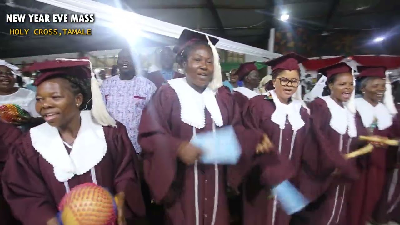Crossover Mass New Year Eve  2024 -  Holy Cross Parish, Tamale, Ghana
