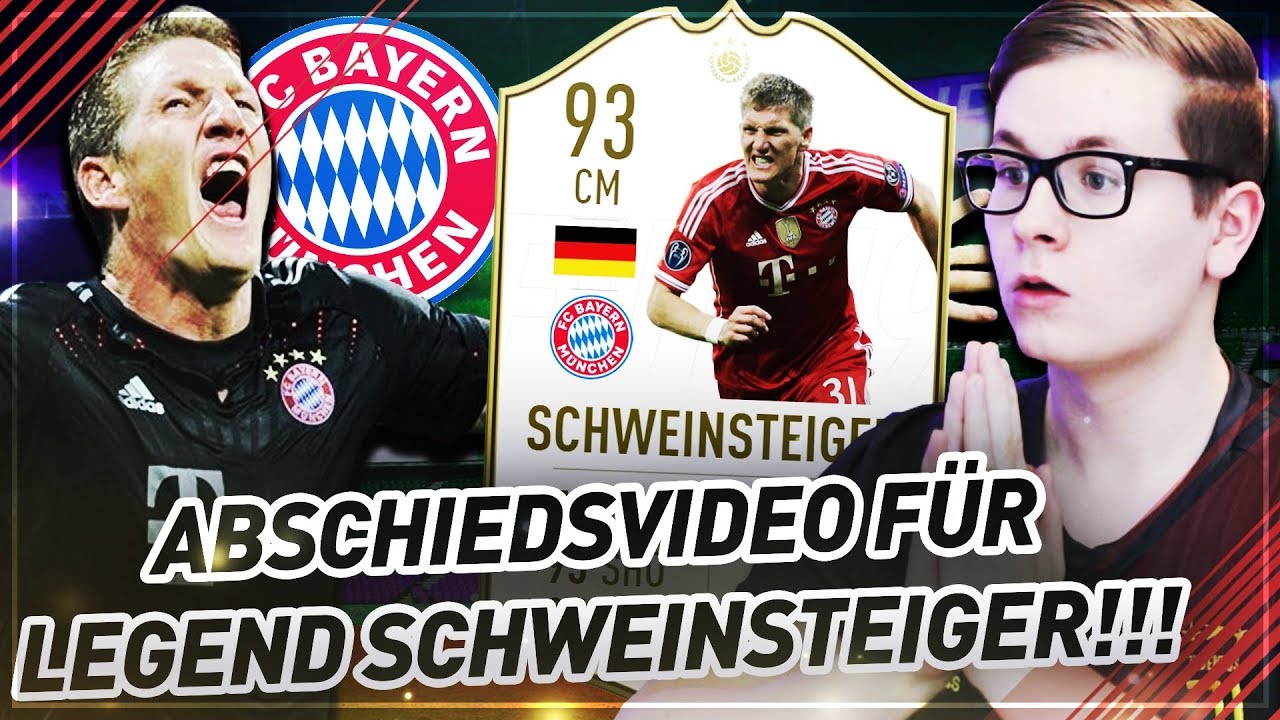 Abschiedsvideo f&uuml;r LEGEND *ICON* SCHWEINSTEIGER!! ⛔️⛔️ FIFA 18 Buy First Guy Special Cards