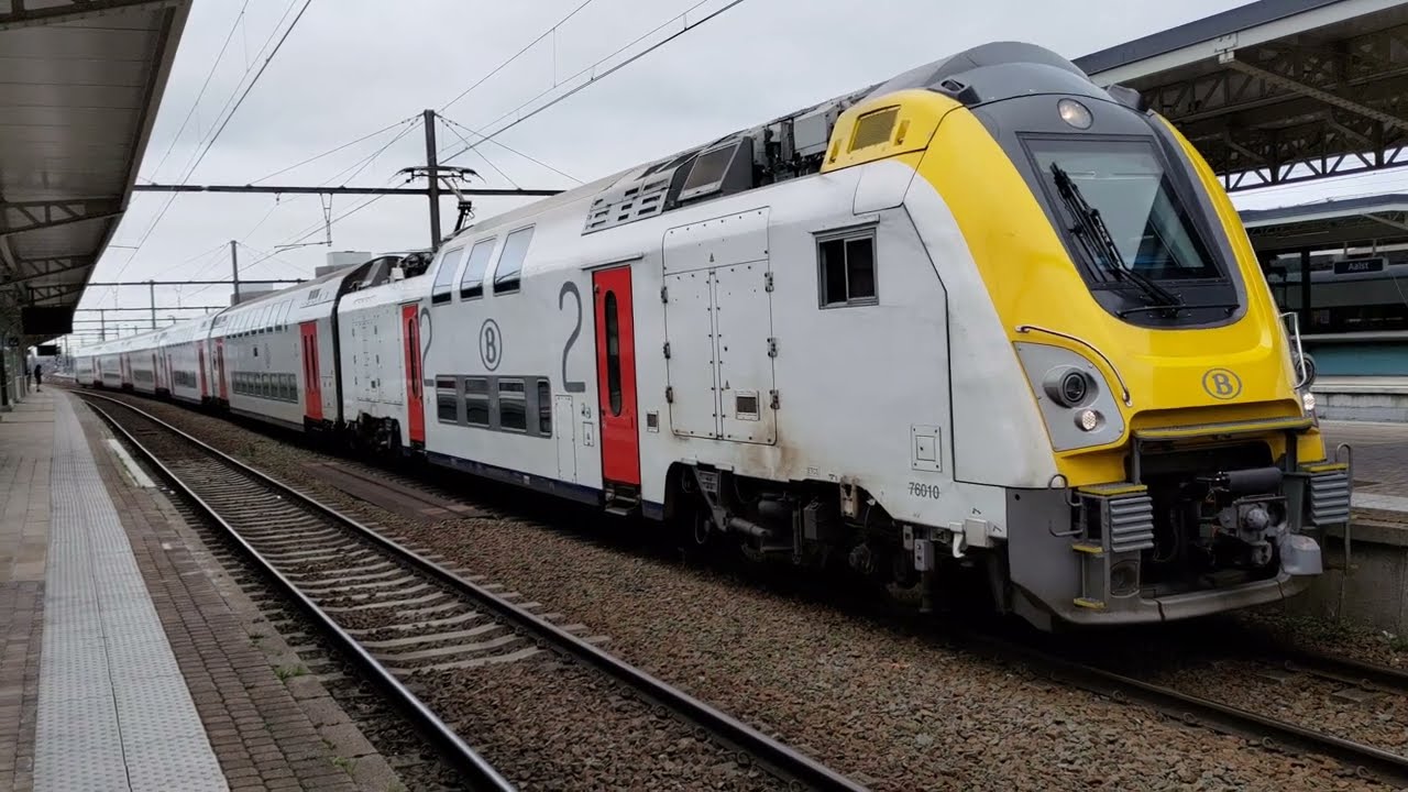 NMBS SNCB | M7 BMX | M6 Doppelstock / Dubbeldek | Gent - Tongeren IC | Aalst Station | 2023
