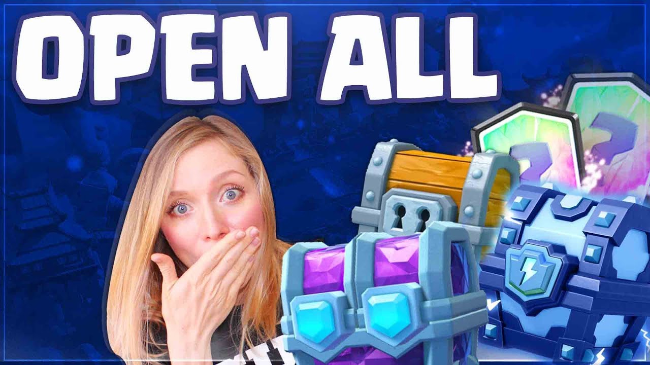 Mega Lightening Chest Opening// League Chest Opening// Beatdown Deck // Clash Royale