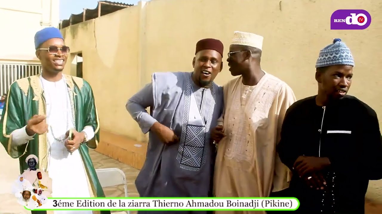 3 Ziarra Thierno BOYNADJI (RTA) à Dakar l'ambiance avant l'arrivée du Khalif