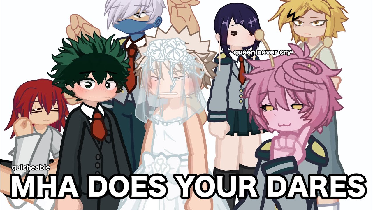 MHA DOES YOUR DARES! || 200 subscriber special !!