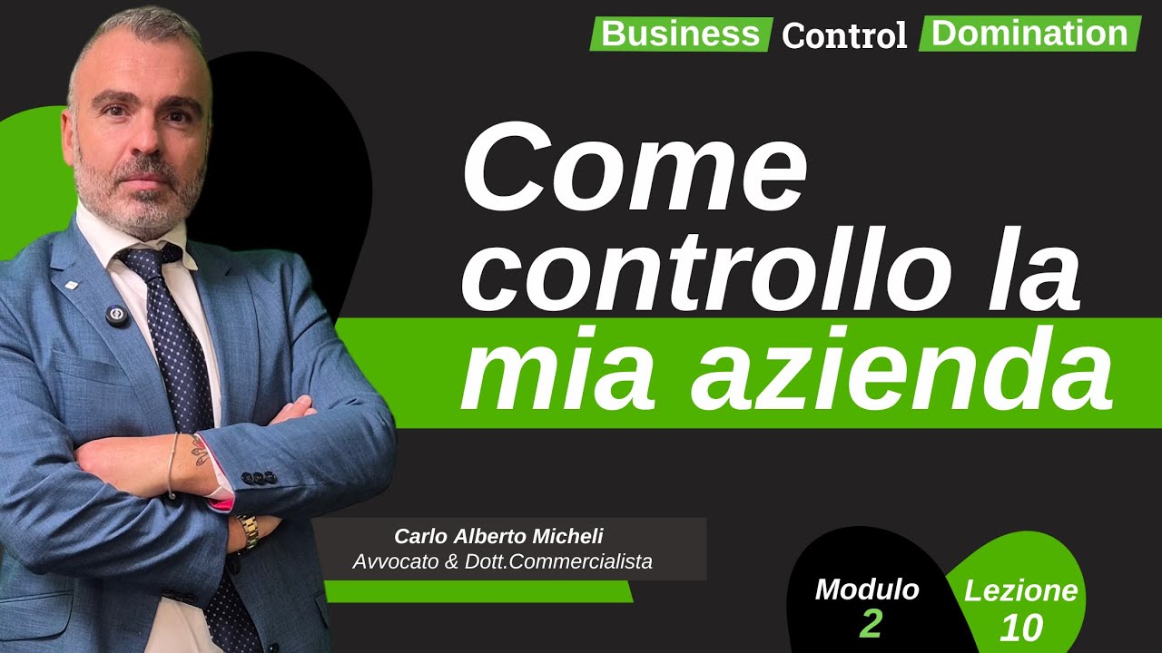 CASO STUDIO - Come controllo la MIA azienda!