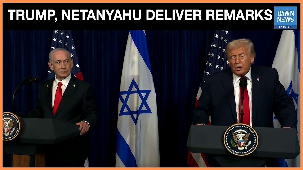 Trump Addresses Iran, Abraham Accords, Chinese Drills in Joint Presser with Netanyahu