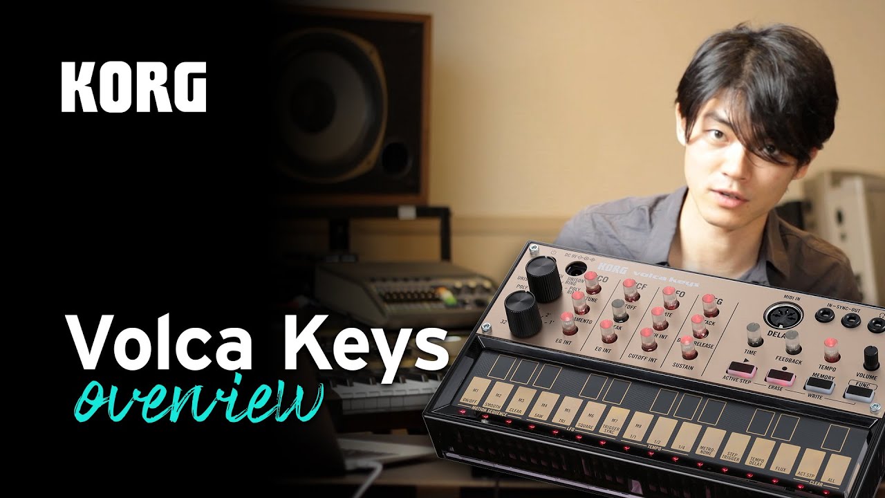 Korg Volca Keys overview with Tatsuya Takahashi