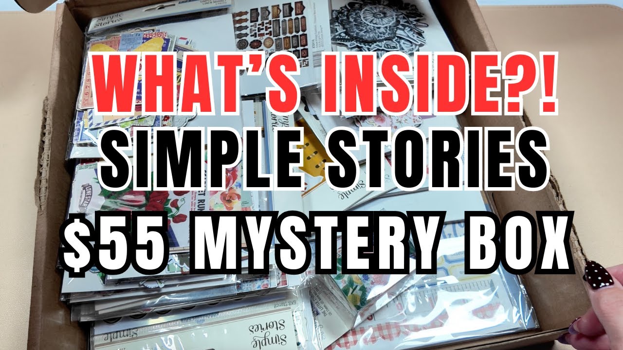 Загадочная коробка Simple Stories за 55 долларов 😱 Оно того стоит?!