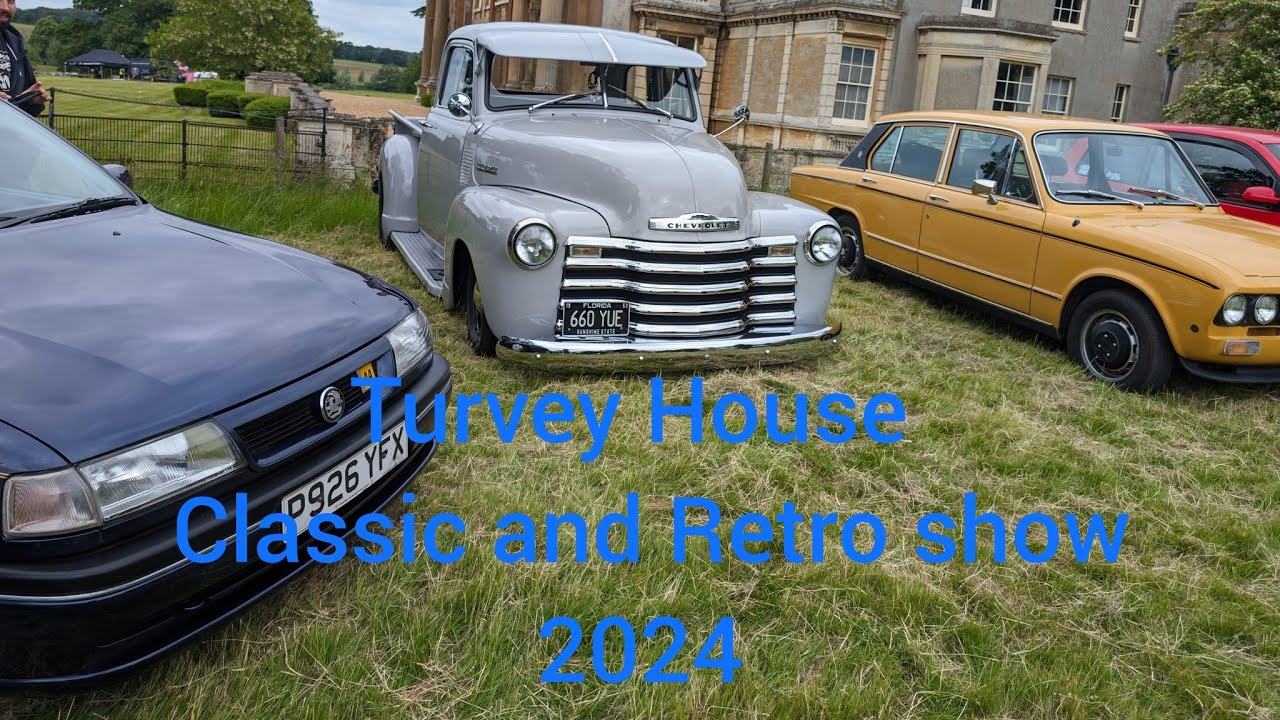 Classic and Retro show Turvey house 9th June 2024
