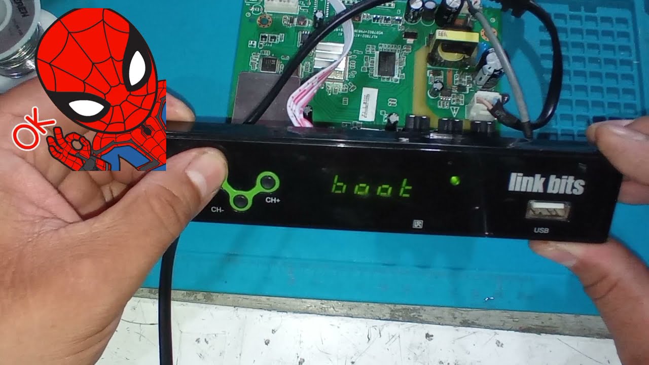 FALLA COMUN EN DECODIFICADORES DE TV NO PRENDE 